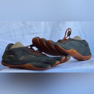 Ladies Vibram FiveFingers Barefoot in Gray and Orange Size 8-8.5